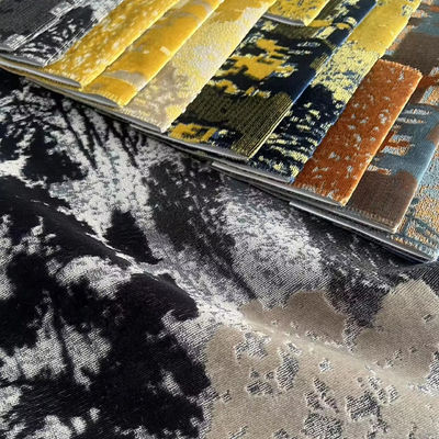 Woven Plain Velvet Sofa Fabric For Sofa Fashion Home Decoration