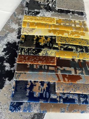 Woven Plain Velvet Sofa Fabric For Sofa Fashion Home Decoration