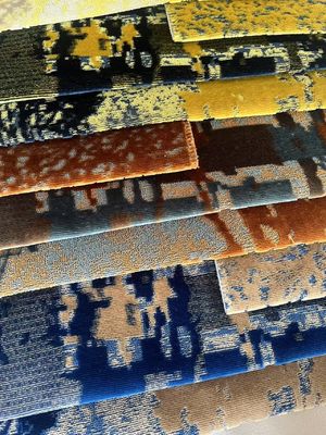 Woven Plain Velvet Sofa Fabric For Sofa Fashion Home Decoration
