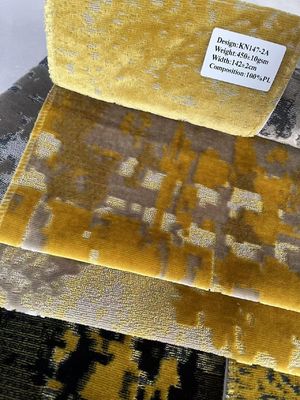 Woven Plain Velvet Sofa Fabric For Sofa Fashion Home Decoration
