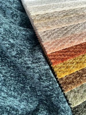 Durable Comfortable Embossed Jacquard Fabric Waterproof Knit Fabric Sofa Fabric Factory