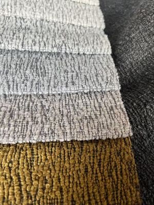Decorative Waterproof Chenille Fabric Material Chenille Boucle Fabric