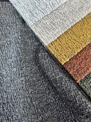 Decorative Waterproof Chenille Fabric Material Chenille Boucle Fabric