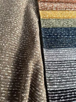 Soft Stain Resistant Chenille Jacquard Upholstery Fabric Chenille Textured Fabric
