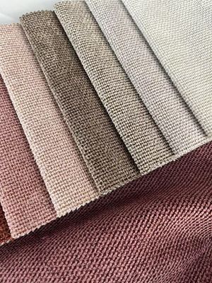 Plain Tear Resistant Polyester Breathable Fabric Performance Chenille Fabric