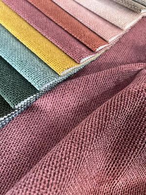 Plain Tear Resistant Polyester Breathable Fabric Performance Chenille Fabric