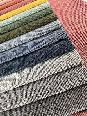 Plain Tear Resistant Polyester Breathable Fabric Performance Chenille Fabric