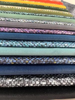 Chenille Embossed Jacquard Velvet Fabric 100% Polyester Sofa Fabric For Furniture
