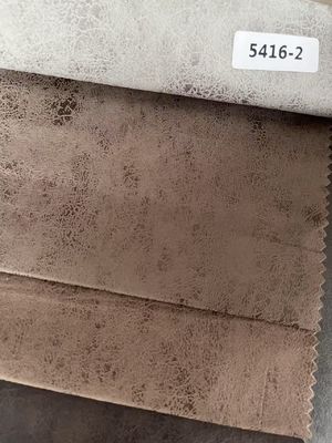Waterproof Faux Leather Fabric Lightweight For Home Decoration