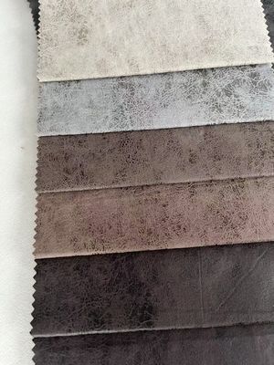 Waterproof Faux Leather Fabric Lightweight For Home Decoration