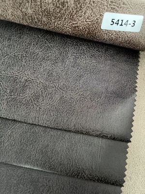 Printed Leather Sofa Fabric Breathable Comfortable For Home Decoration