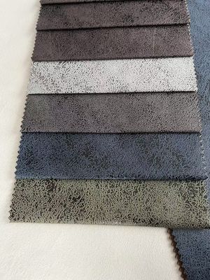 280gsm Leather Sofa Fabric Breathable Comfortable Easy Maintenance For Sofa