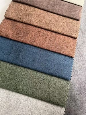 Double Faced Embossed Leather Fabric soft Leather Material Embossed Leather Fabric