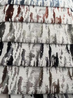 Plain Color Weave Curtain Fabric Lightweight For Home Window