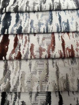 Plain Color Weave Curtain Fabric Lightweight For Home Window
