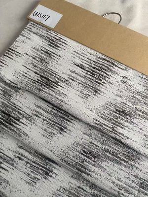 Polyester Chenille Weave Curtain Fabric With Yarn Dyed Pattern