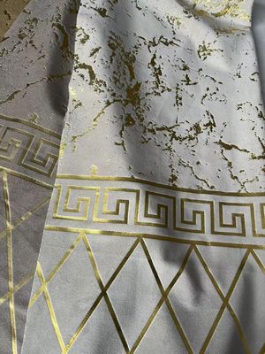 160-300gsm Foil Velvet Fabric Customized For Cushion Curtain