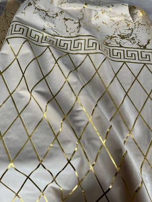 160-300gsm Foil Velvet Fabric Customized For Cushion Curtain
