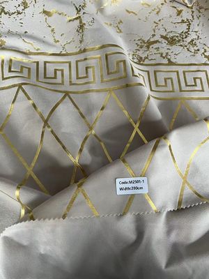 160-300gsm Foil Velvet Fabric Customized For Cushion Curtain