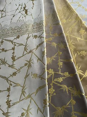 Upholstery Velvet Curtain Fabric Foil Holland Velvet Fabric Bronzing Printing Desgin
