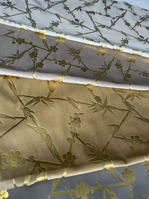 Upholstery Velvet Curtain Fabric Foil Holland Velvet Fabric Bronzing Printing Desgin