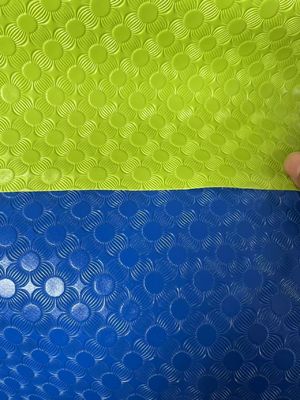 Artifical Vinyl Pvc Coated Fabric Plain Style For Interiors Sofa