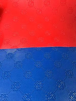 Soft Pvc Coated Fabric 0.6-0.8mm Thickness Anti Pill For Upholstery