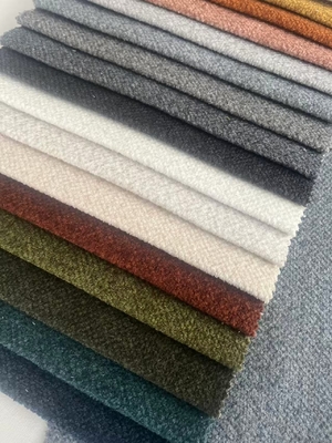 100% Polyester Velvet Sofa Fabric 340gsm 142cm Width