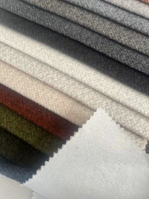 100% Polyester Velvet Sofa Fabric 340gsm 142cm Width