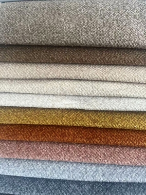 100% Polyester Velvet Sofa Fabric 340gsm 142cm Width