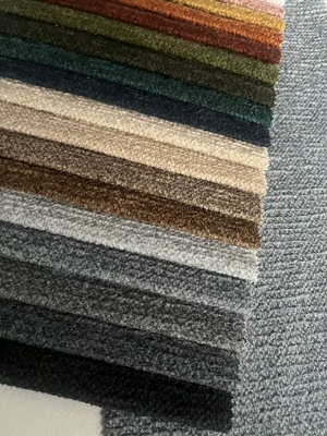 100% Polyester Jacquard Velvet Sofa Fabric 142CM Wide