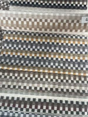 Yarn Dyed Chenille Sofa Fabric 100%Polyester Jacquard Home Textile Fabric For Sofa 