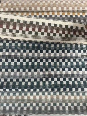 Yarn Dyed Chenille Sofa Fabric 100%Polyester Jacquard Home Textile Fabric For Sofa 