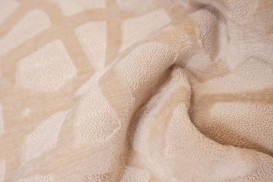 Medium Weight Custom-made Circle Knitting Jacquard Velvet Fabric for Sofa and Home Textile
