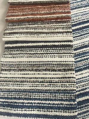 430GSM Heavy Weight Woven Chenille Sofa Fabric with Line Pattern and 100% Polyester for Luxury Upholstery