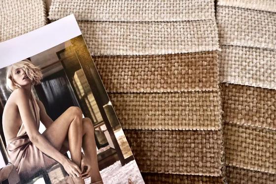 ISO9001 Certified Waffle Weave Polyester Fabric Medium Weight for Upholstery and Home Textile