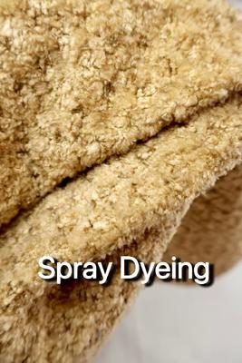 Spray Dyeing Knitting Sofa Fabric 142cm Width 400GSM for Upholstery and Home Textiles