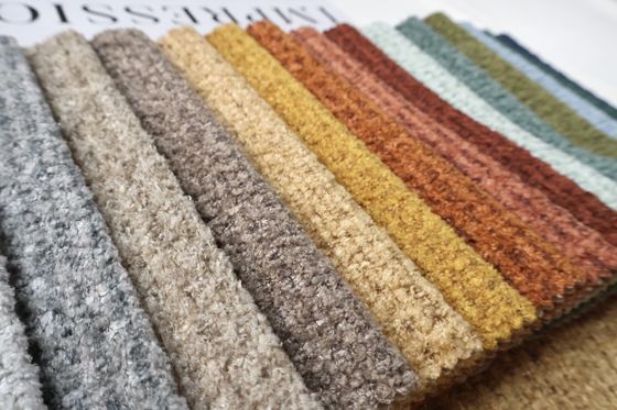 Spray Dyeing Knitting Sofa Fabric 142cm Width 400GSM for Upholstery and Home Textiles