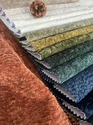 400GSM 142CM Width Super Soft Knitted Sofa Fabric for Luxury Home Decoration