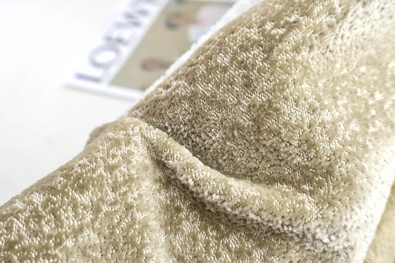 Custom-made 100% Polyester Velvet Sofa Fabric with 142cm Width and 430 GSM for Upholstery