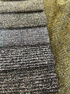600GSM Heavy Weight Yarn Dyed Woven Chenille Sofa Fabric for Luxury Home Decoration
