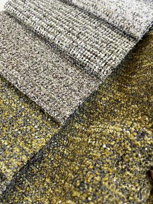 600GSM Heavy Weight Yarn Dyed Woven Chenille Sofa Fabric for Luxury Home Decoration