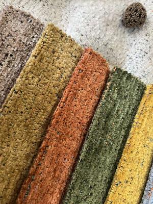 340GSM 100% Polyester Woven Chenille Sofa Fabric with 142CM Width for Luxury Upholstery