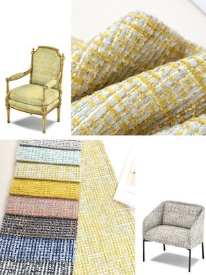 New Product Hot Sell High Quality Chenille Jacquard Woven for Sofa & Pillow & Cushion Decoration Upholstery Fabric Home Textile