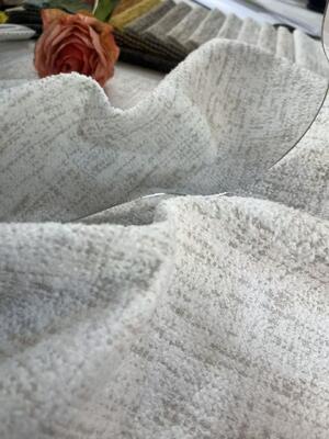 380GSM 100% Polyester Knitted Velvet Sofa Fabric with 142CM Width and 50M Roll Length