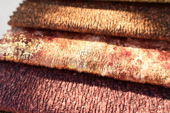 Gilded Sheen /golden Luster Foil Print Fabric for Sofa Cover & Pillow Cover  Decoration Upholstery Fabric Home Textile