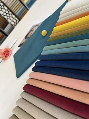 470GSM Mosha Velvet Sofa Fabric Fleece Backing Heavy Weight For Furniture 100%Polyester Knitted Velvet For Pillows