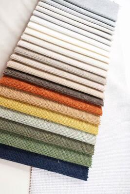 Medium Weight MUJI Style Soft Plush Dobby Chenille for Sofa Covers & Pillow Covers Decoration Upholstery Fabric Home Textile