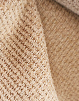 Medium Weight MUJI Style Soft Plush Dobby Chenille for Sofa Covers & Pillow Covers Decoration Upholstery Fabric Home Textile