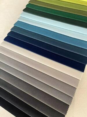 Italy Bronze Velvet Fabric 300gsm Curtain Material Velvet High Durability For Curtain